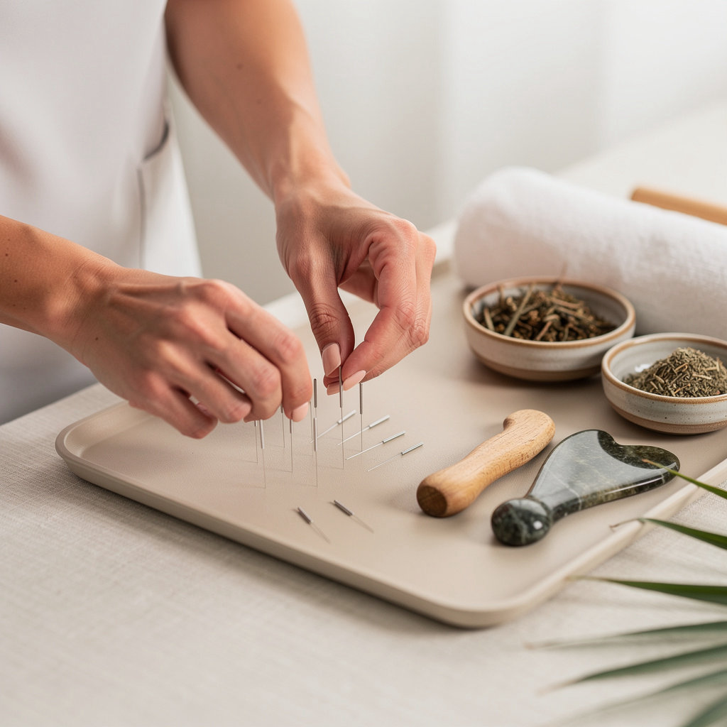 Patricia Pilot, LAC providing holistic acupuncture and facial rejuvenation services in Santa Barbara